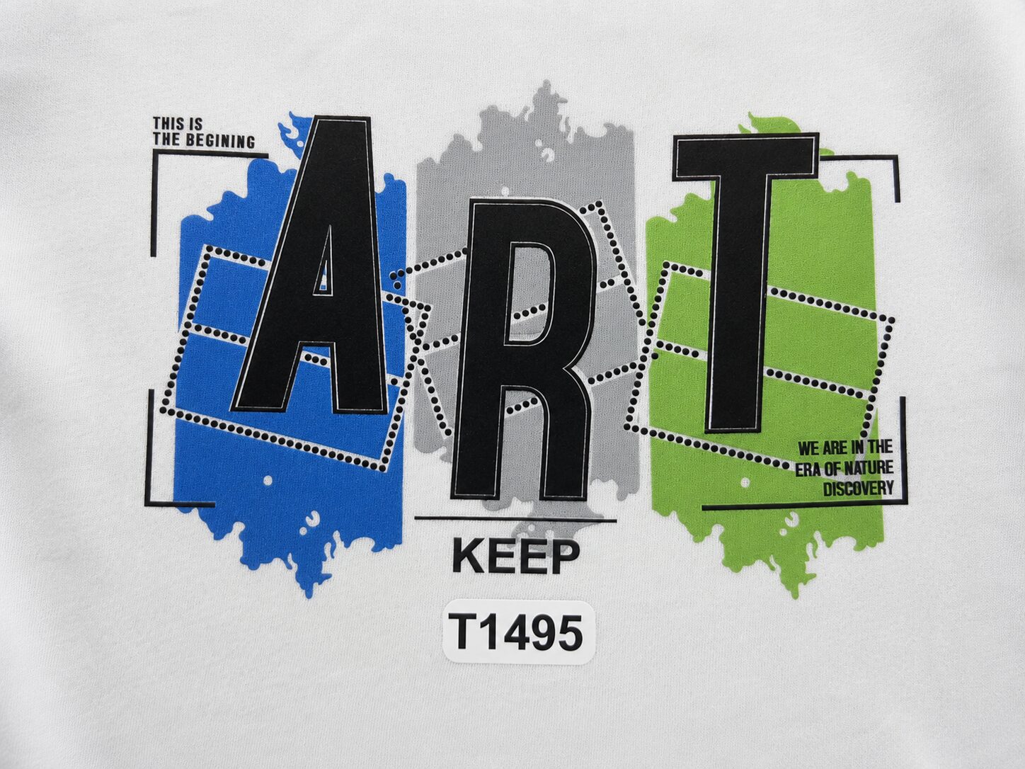 Alphabet Print Design Tshirt