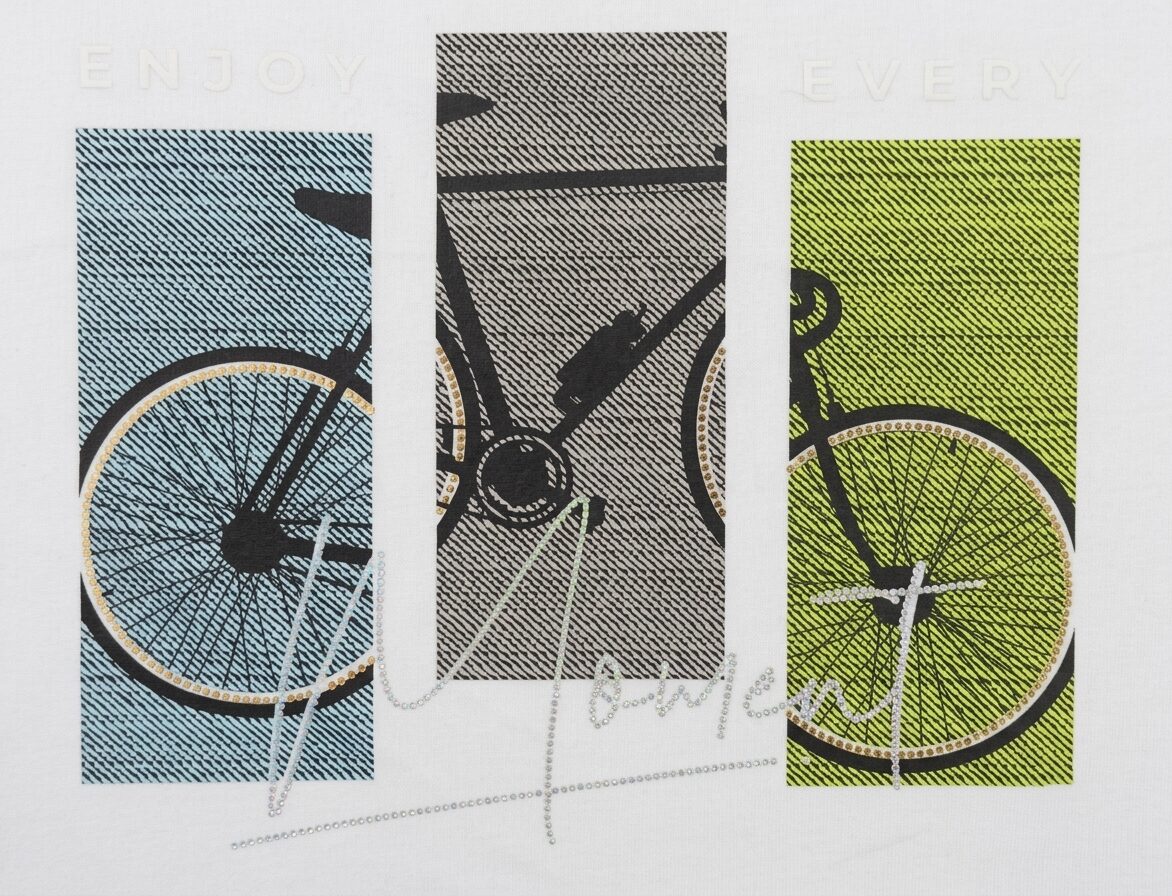Bicycle Printing T-Shirt