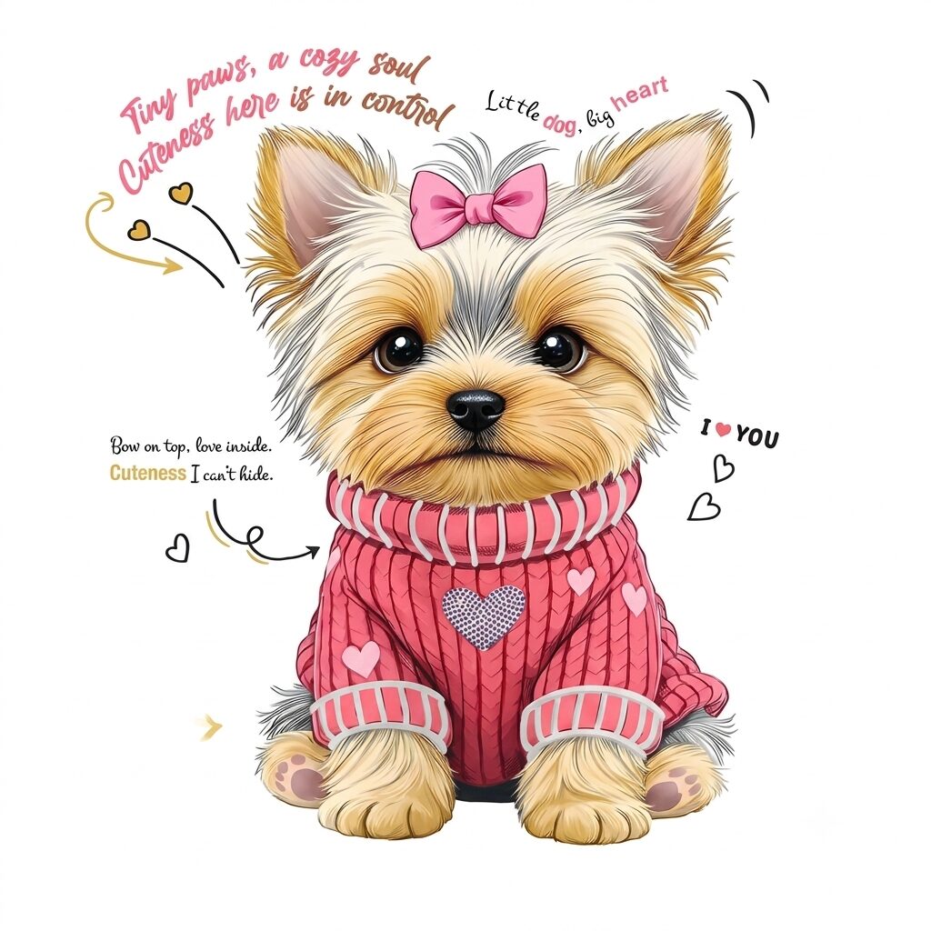 Dog Printing Design T-Shirt