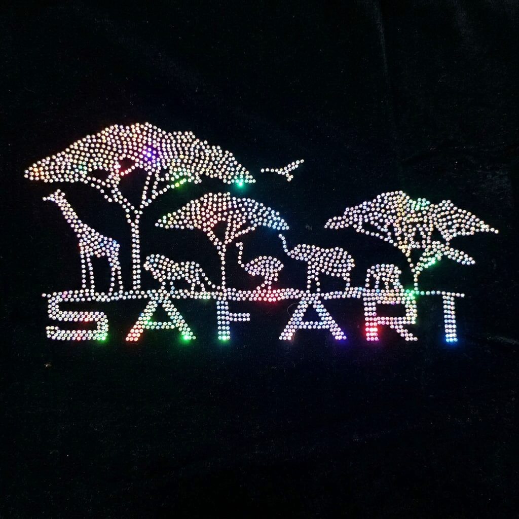 Colorful Rhinestone Designs