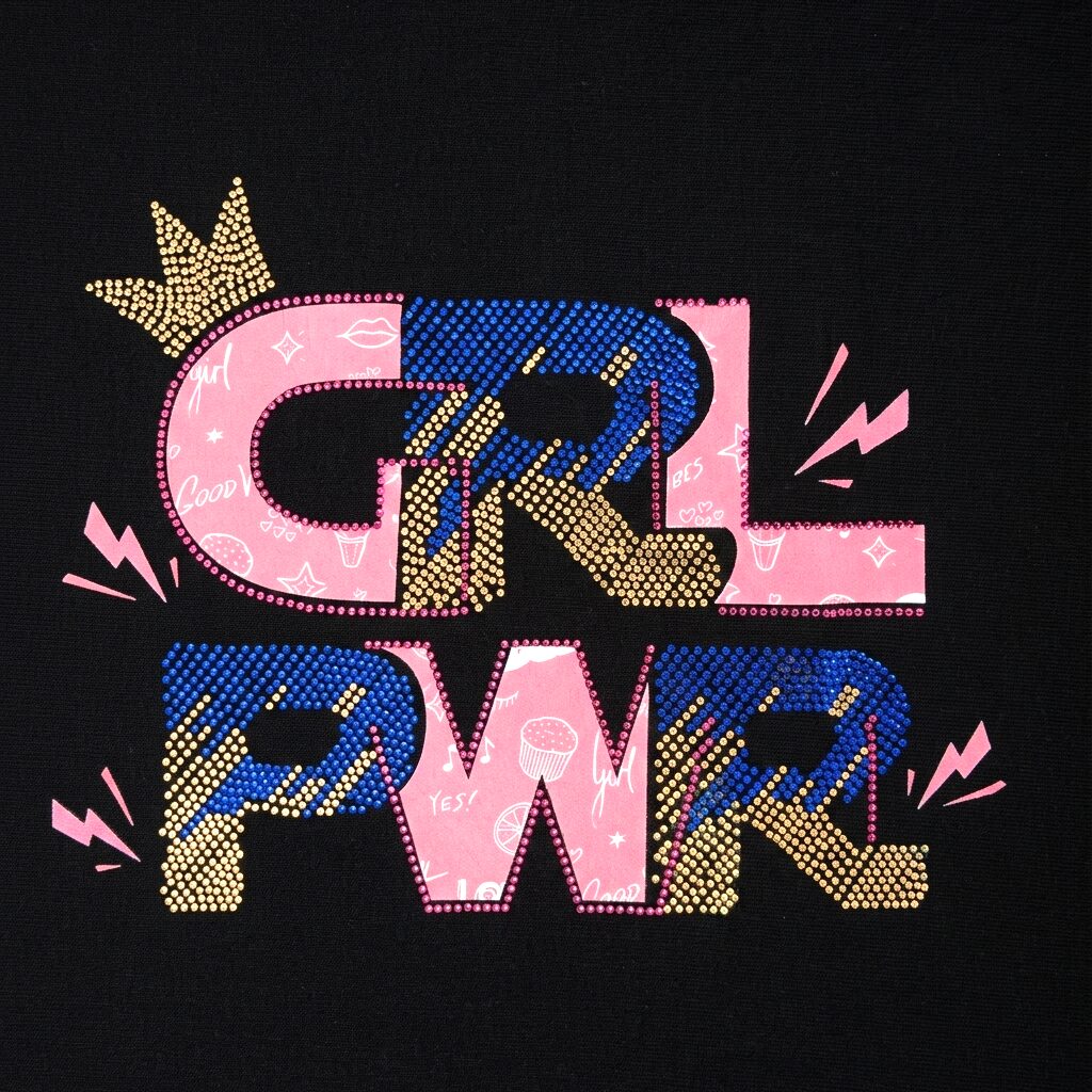 Letter Spangle Design