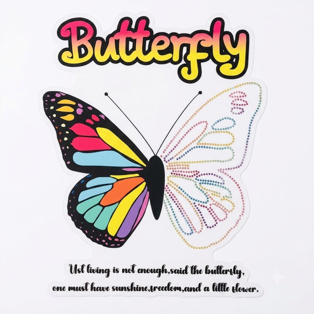 Spangle Butterfly Flower