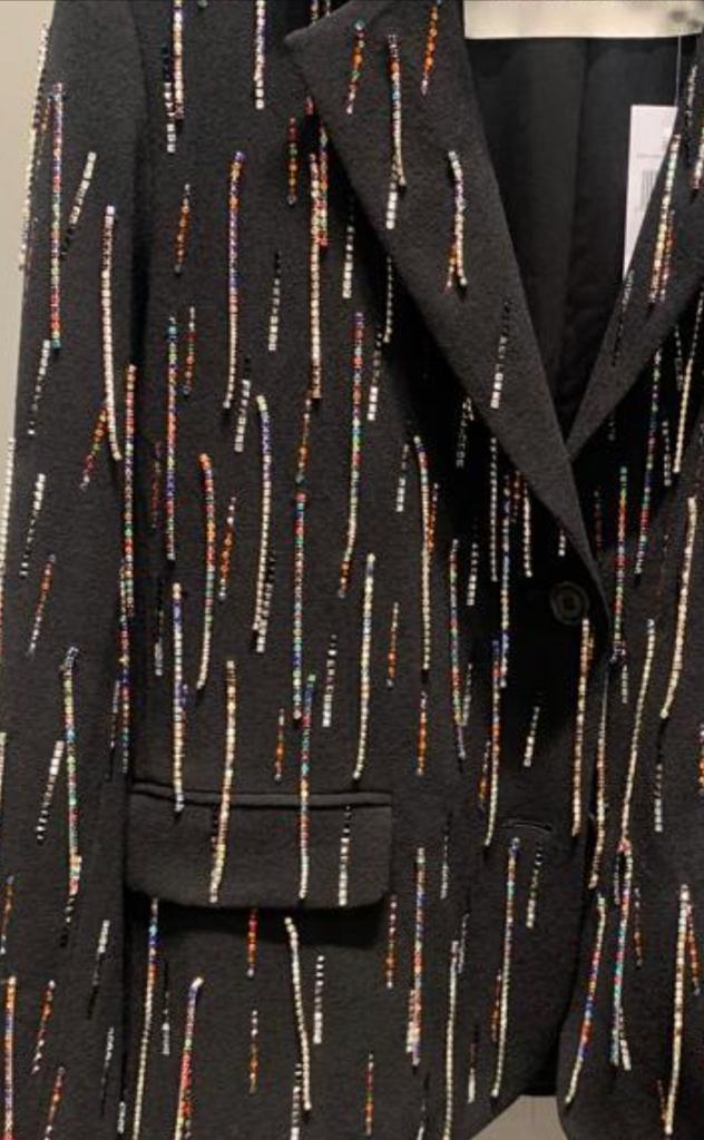 Rhinestone Design On Suits