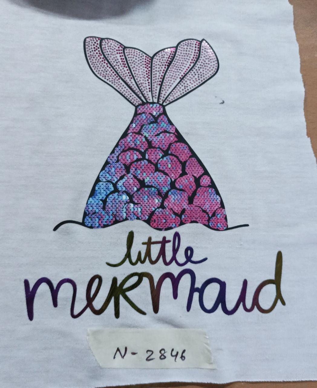 Mermaid Vinyl Printing