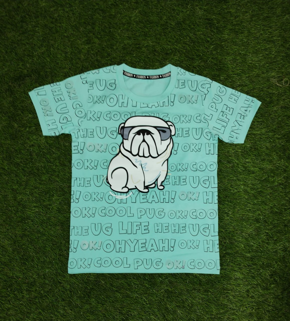 dog printing design t-shirt