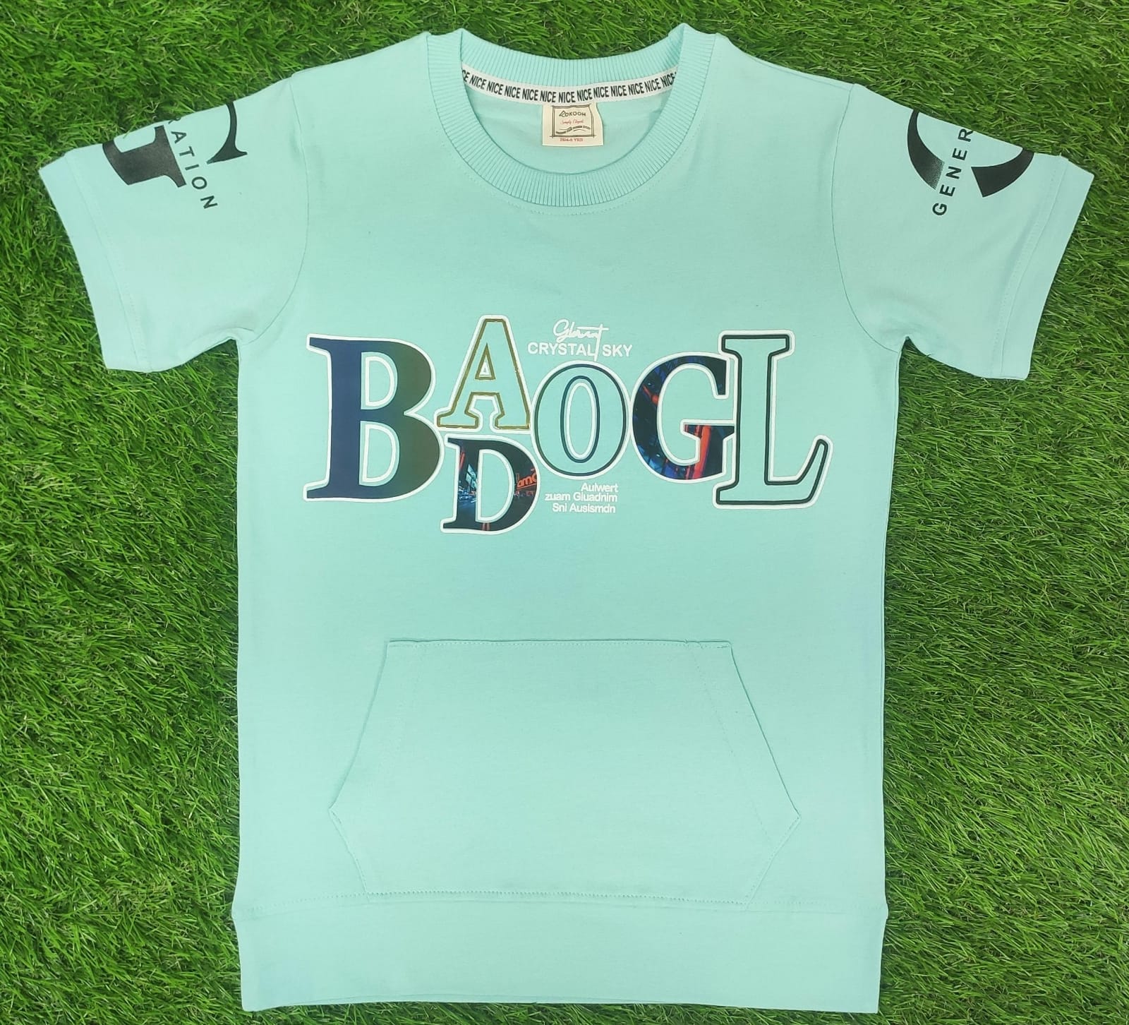 shuffle letter printed t-shirts