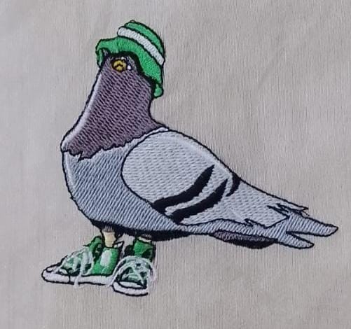 pigeon stickers printings