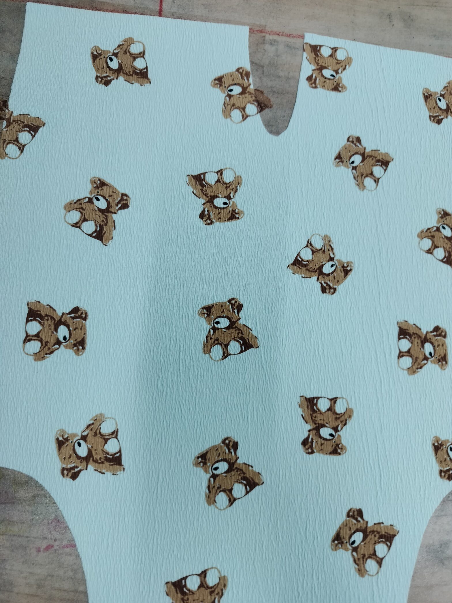 Multiple teddy printings