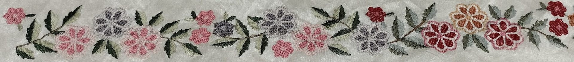 colorful multi-threadwork border