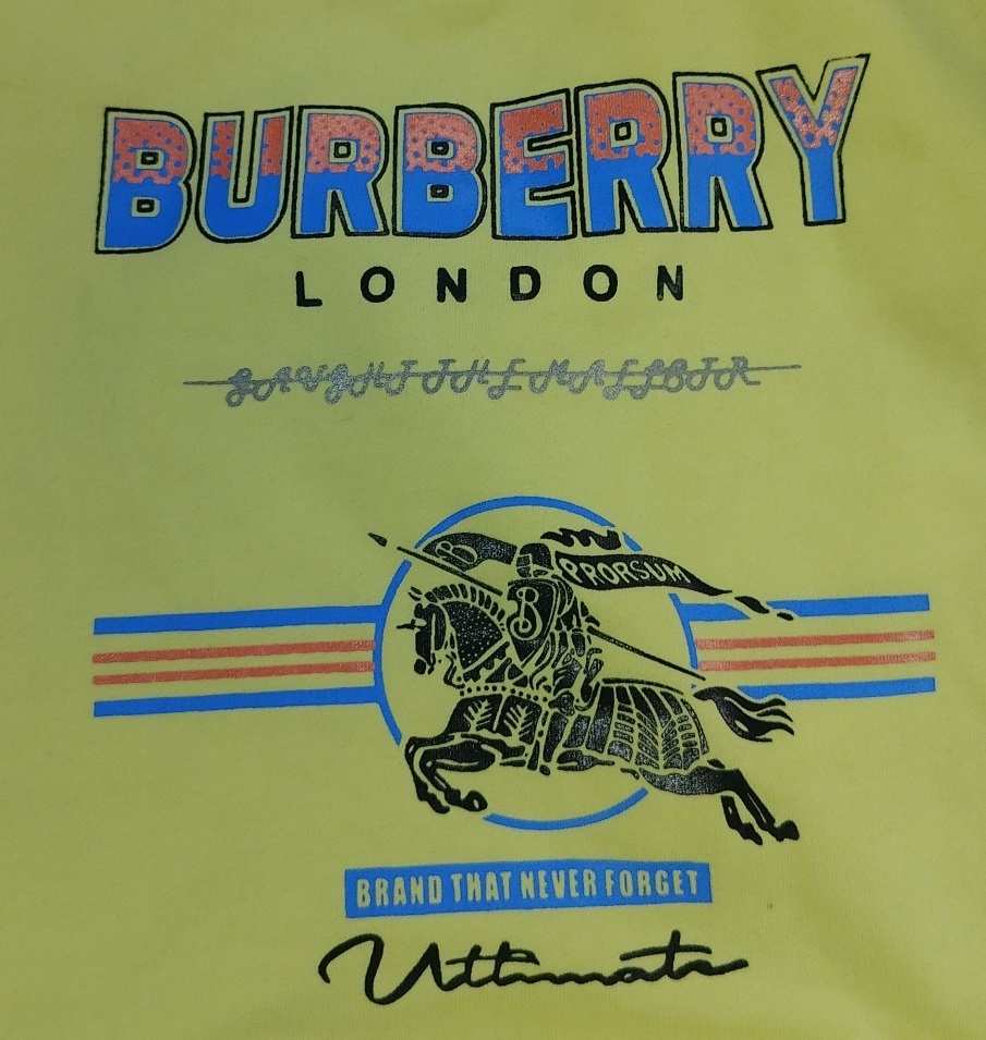 burberry screen printing
