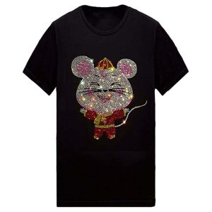 Luxury Mouse Rhinestone Design