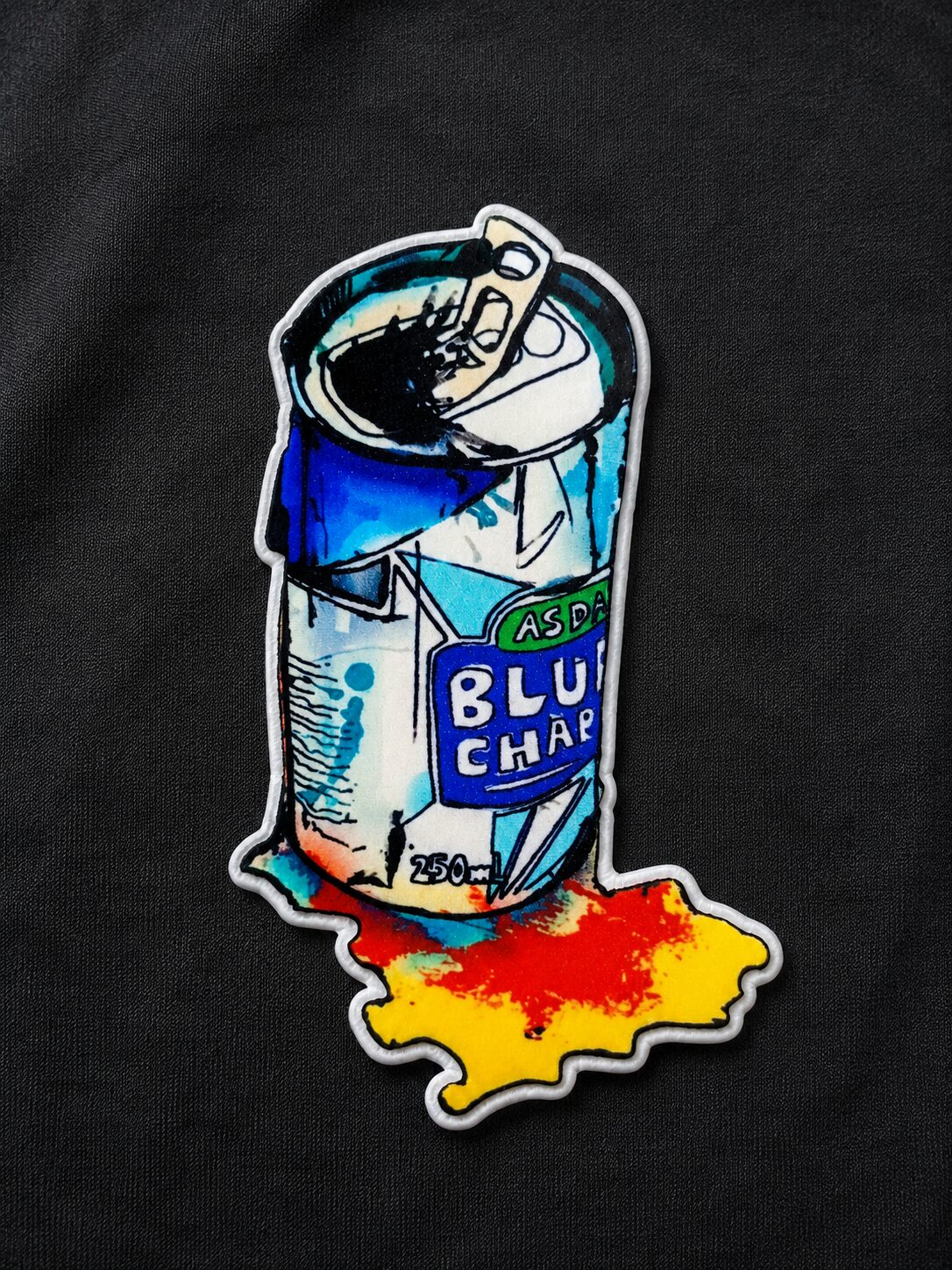 Crushed Soda Can Sublimation Patch