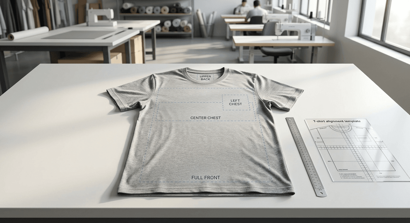 T-Shirt Print Placement Guide